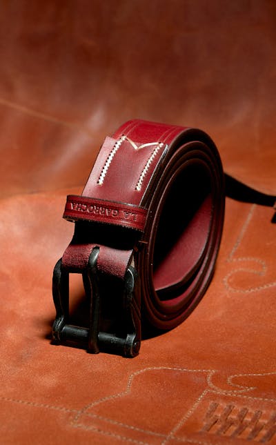 Genuine Leather Belt Paterna | Caoba