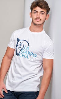 Camiseta Comfort Brand | Blanco