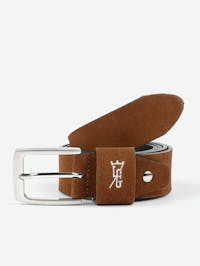 Thoroughbred split leather belt | Nogal