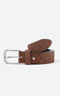 Split Leather Belt Trote | Nogal