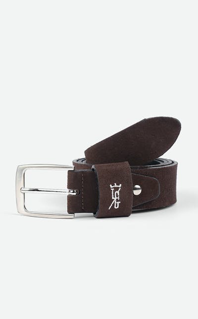 Split Leather Belt Purasangre | Chocolate