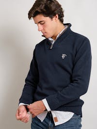 Half Zip Pullover | Marino