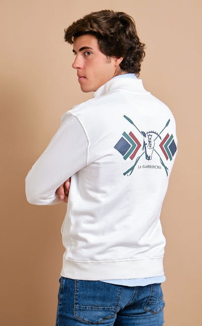 Sudadera Cremallera | Crudo