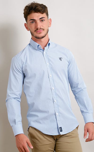 Camisa Miralles | Celeste