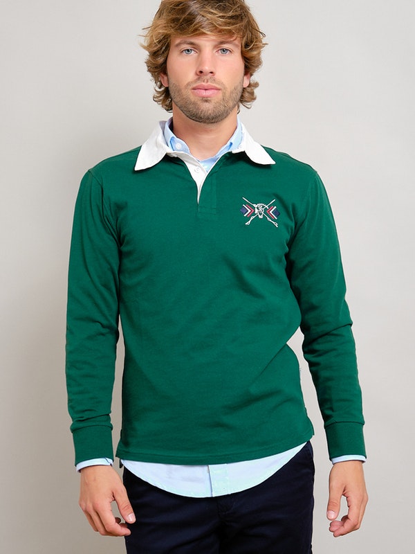 Button-down collar polo shirt | Escocia