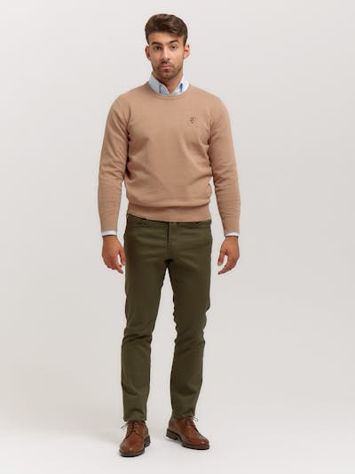 Five-pocket trousers | Verde