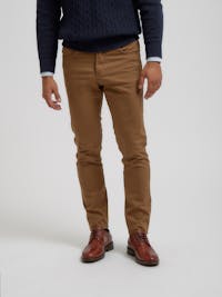 Five-pocket trousers | Marrón