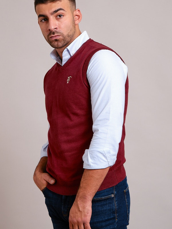 knitted vest | Tinto