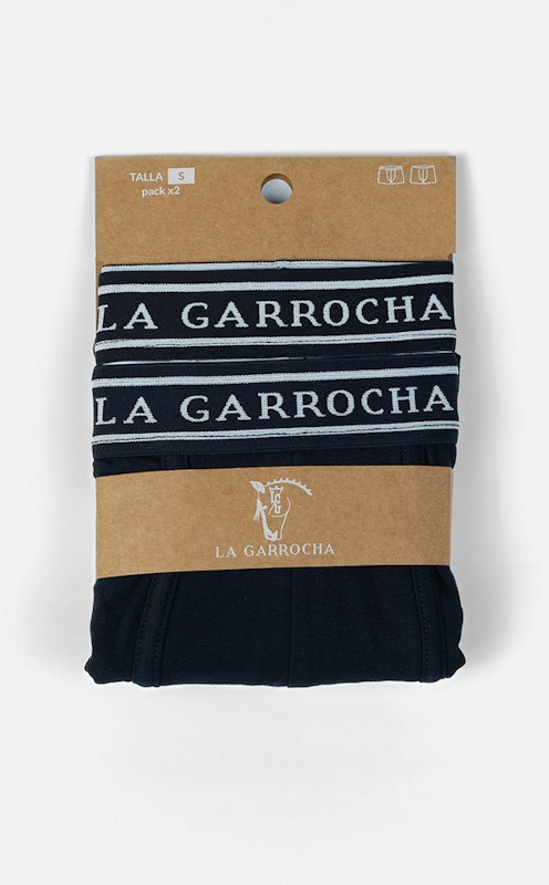 Pack boxer Uni | Marino + Blanco