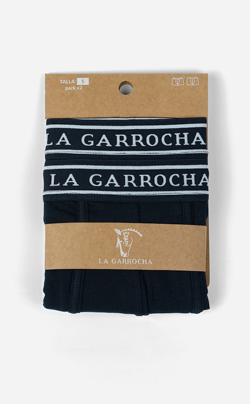 Pack boxer Uni | Marino + Gris