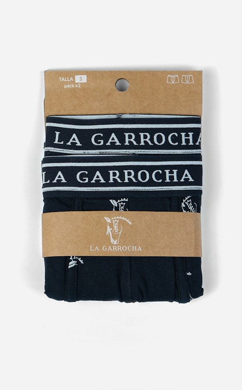 Pack Boxer Brand | Gris + Marino