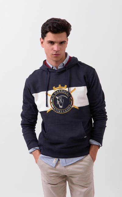 Sweatshirt Emblema | Marino