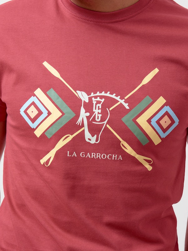 T-shirt Chicote Étnico | Ciruela