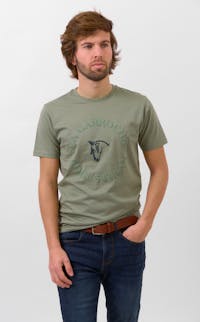 Embossed T-shirt | Salvia