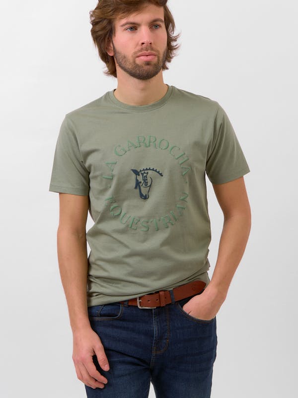 T-shirt com relevo | Salvia