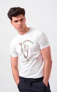 T-shirt Étnica | Blanco