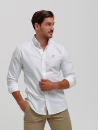 Camisa Oxford | Blanco