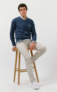 Suéter decote em V | Acero