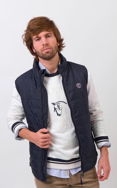 Quilted Vest | Marino