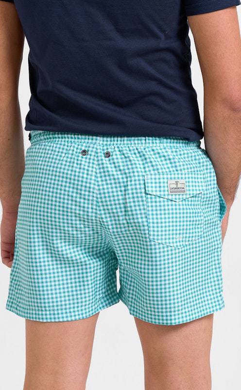 Calção de banho Vichy | Manzana