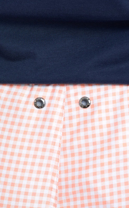 Calção de banho Vichy | Naranja