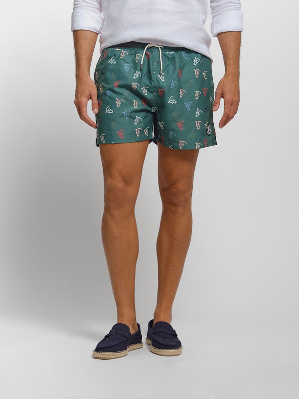 Calção de banho Brand Color | Cactus