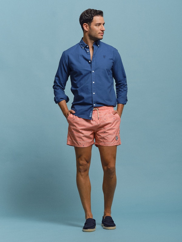 Maillot de bain Tribal | Salmón