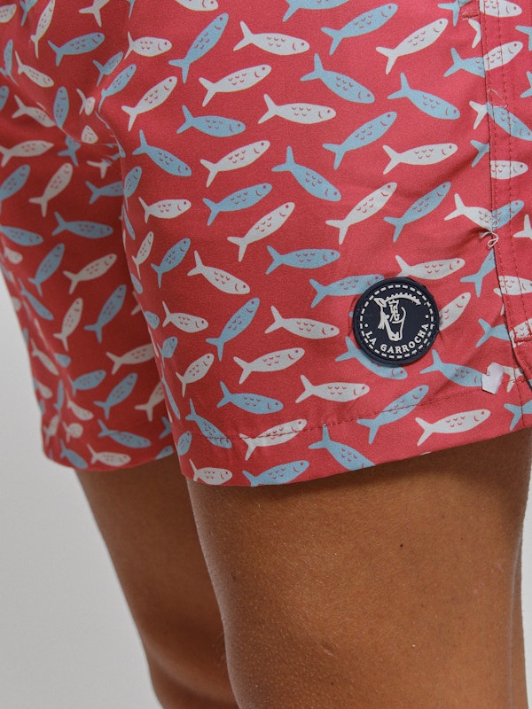 Calção de banho de peixe