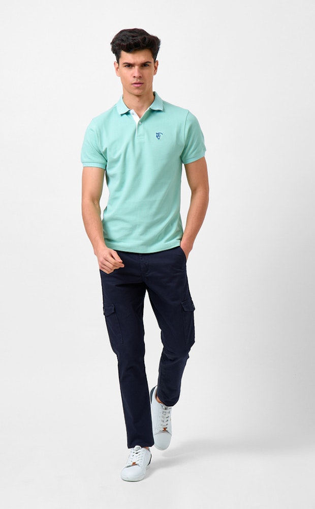 Polo Shirt Polos Verdes Hombre Polo Cuello Polo Verde Militar