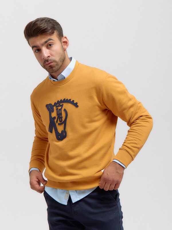 Brand Sweatshirt | Caramelo