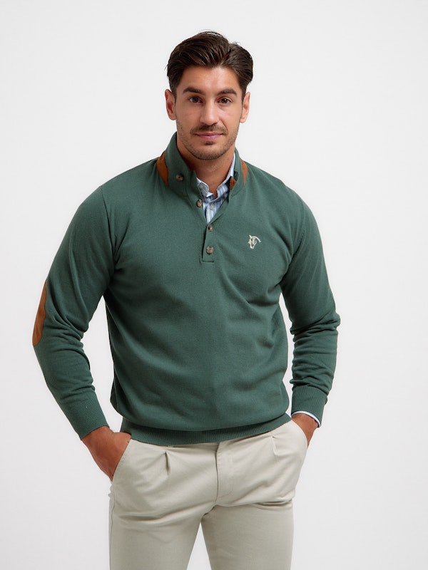 Buttoned Sweater | Acebo