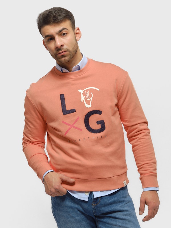 LG Sweatshirt | Salmón