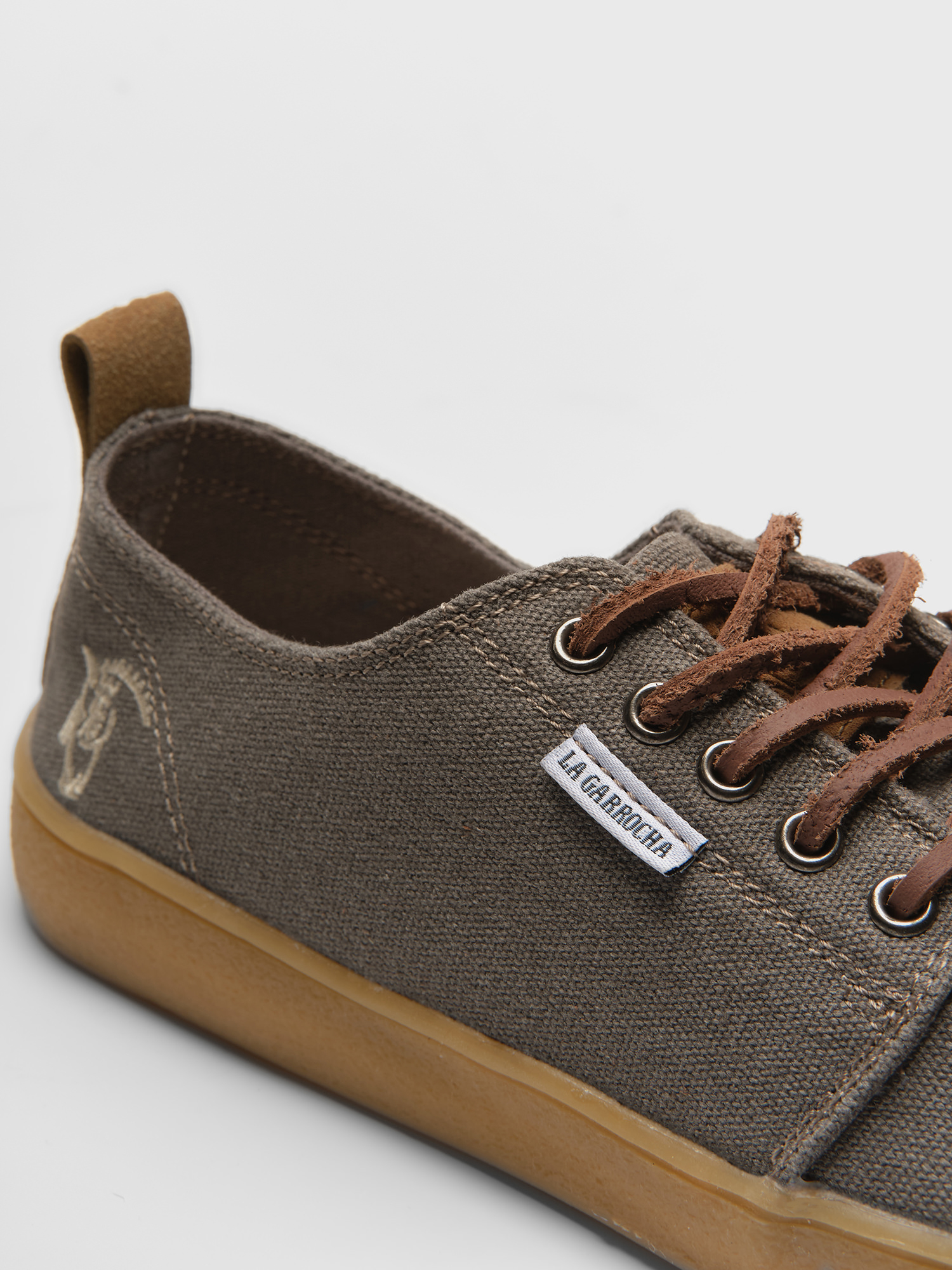 Canvas sneaker Moka for men | La Garrocha