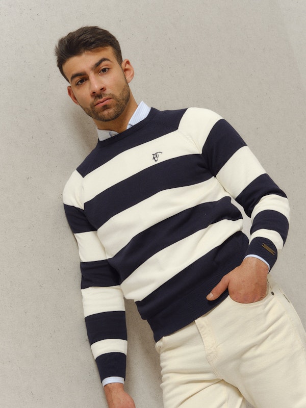 Striped Sweater | Marino