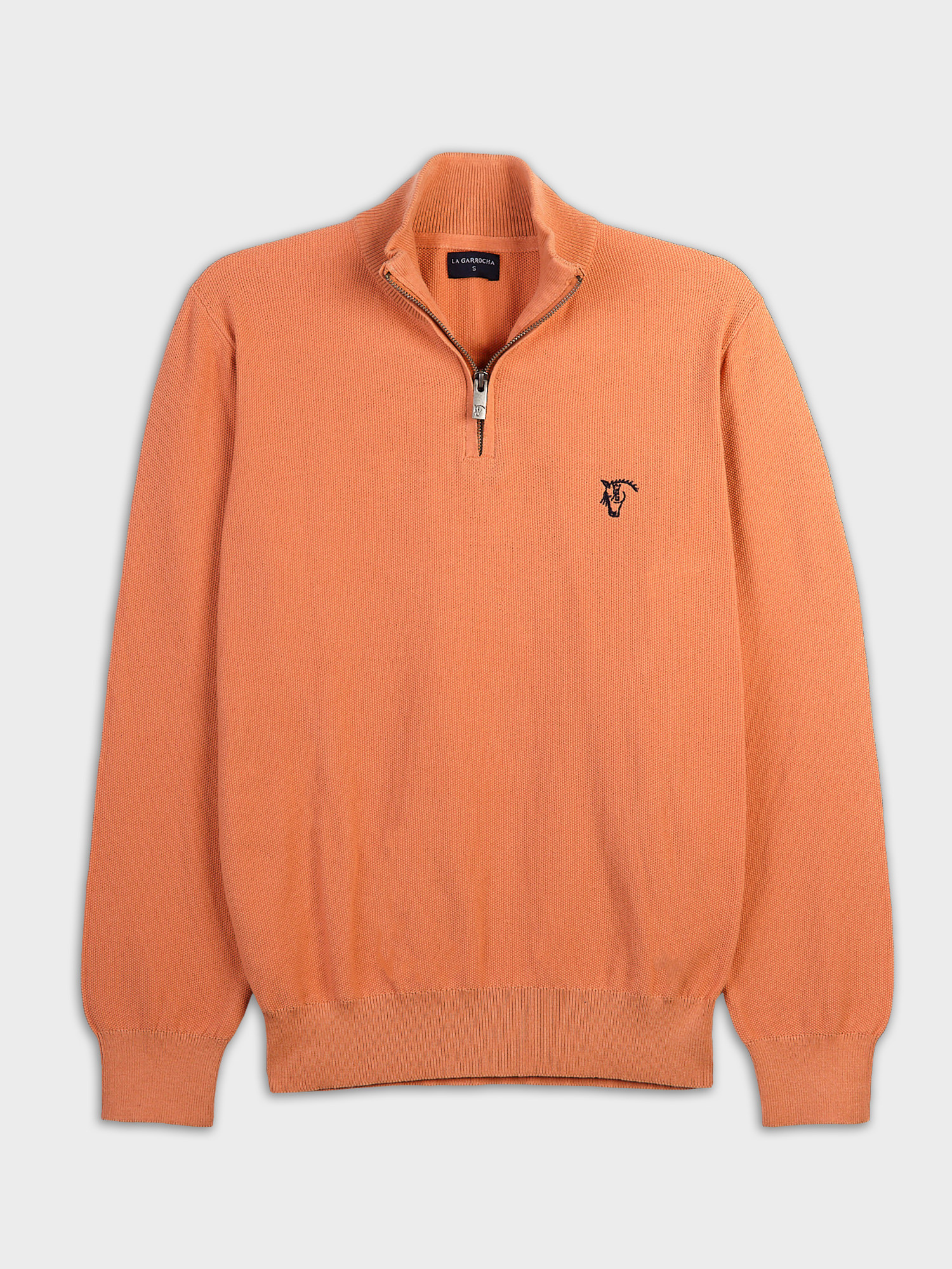 Orange polo outlets sweater