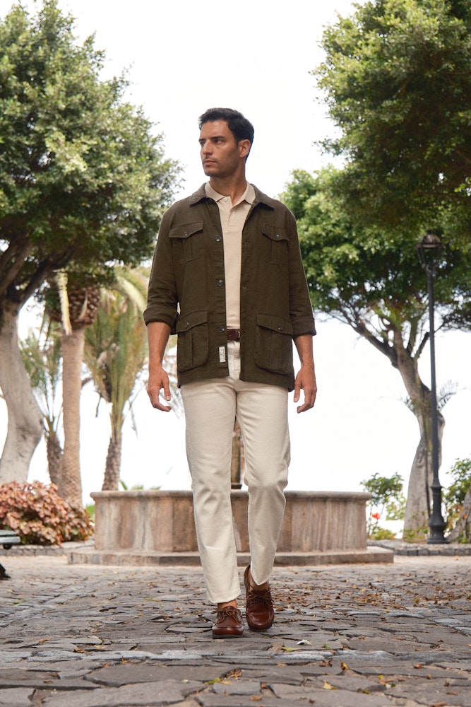 Camisas Para Mancuernillas Camisa Mediteu00e1neo De Lino Paa Hombe