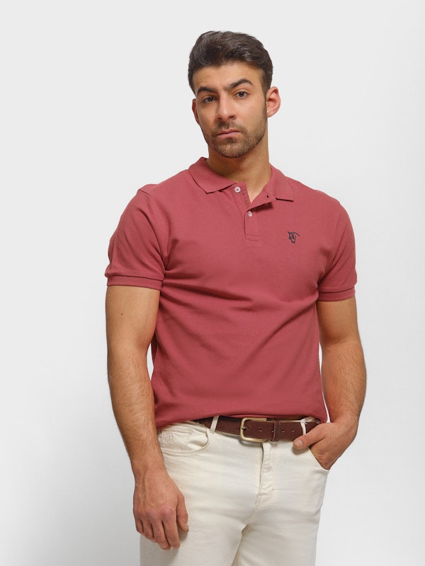 Polo Básico | Grosella