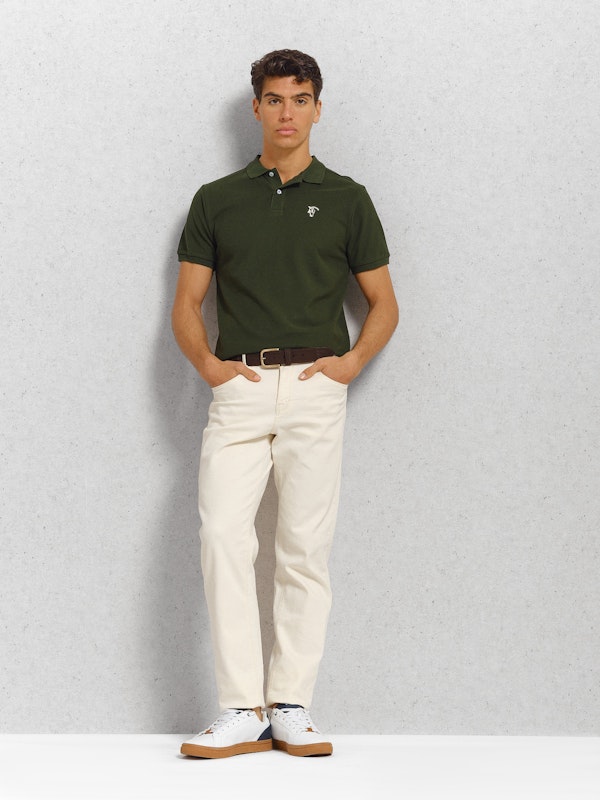 Polo Básico com Detalhe Patch | Soto