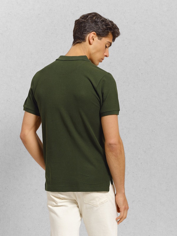 Polo Básico com Detalhe Patch | Soto