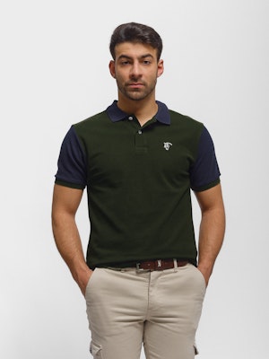 Bicolor Polo | Abeto