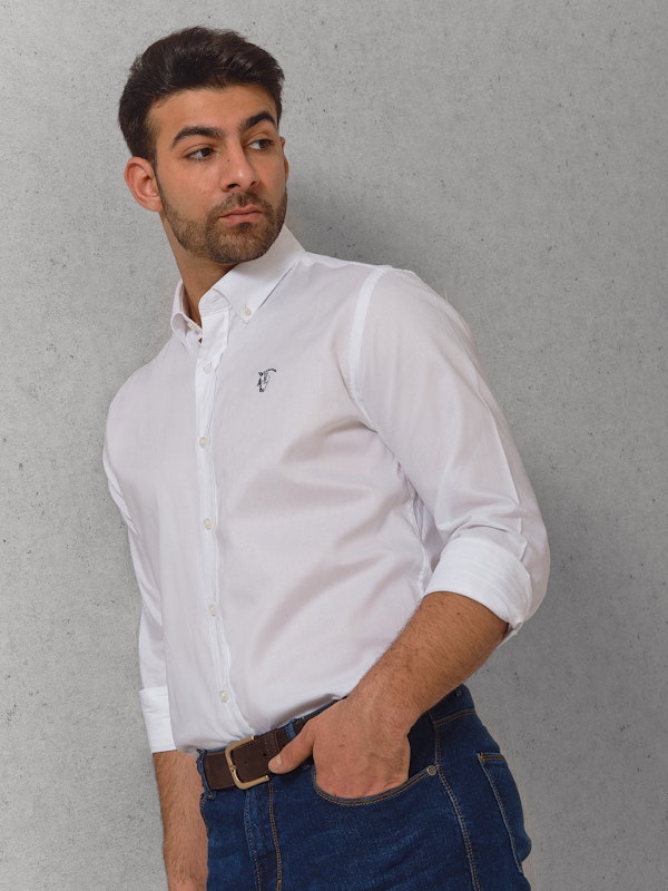 Mini Oxford Shirt | Blanco