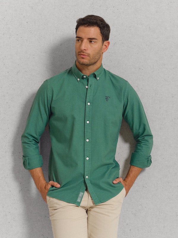 Garment Dyed Shirt | Cactus