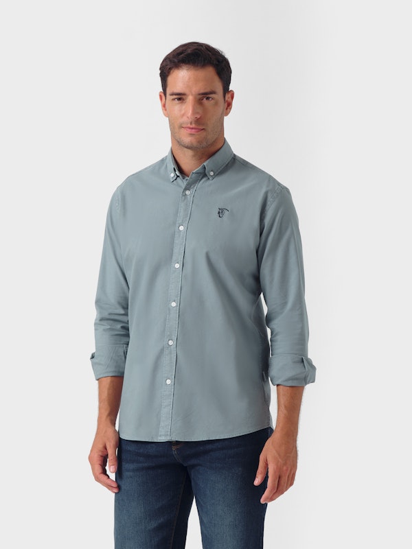 Garment Dyed Shirt | Zafiro