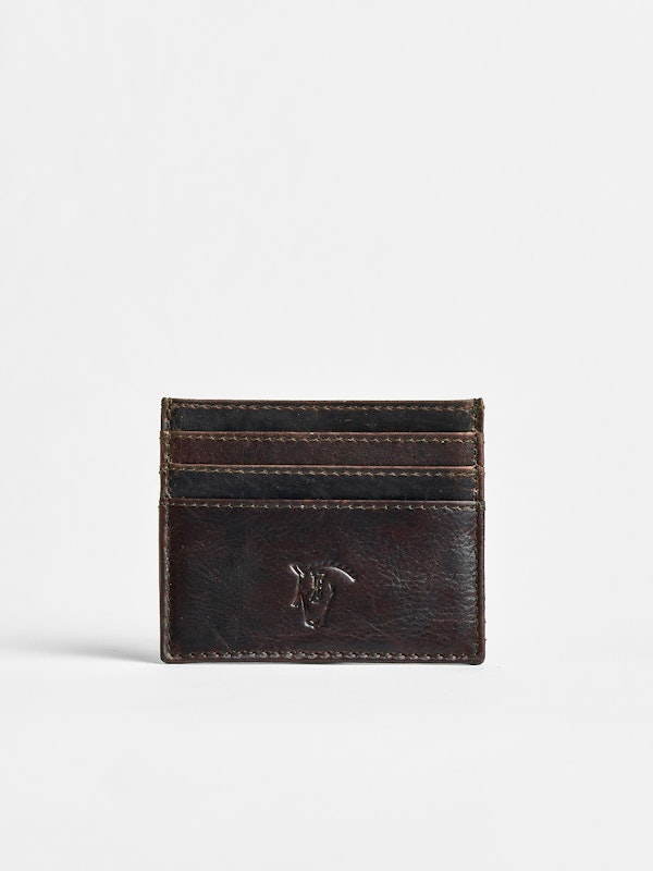 Leather Cardholder | Marrón