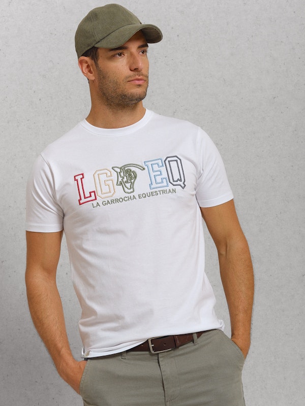 Letters T-shirt | Blanco