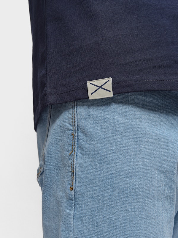 T-shirt Étnica Mini | Marino