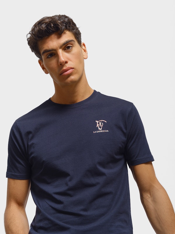 T-shirt Étnica Mini | Marino