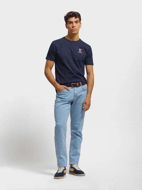 T-shirt Étnica Mini | Marino