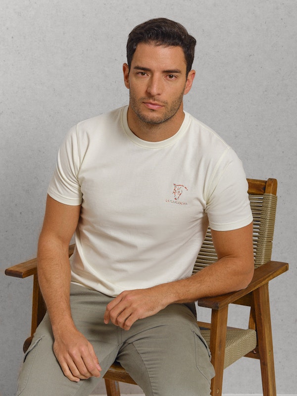 Camiseta Étnica Mini | Crudo