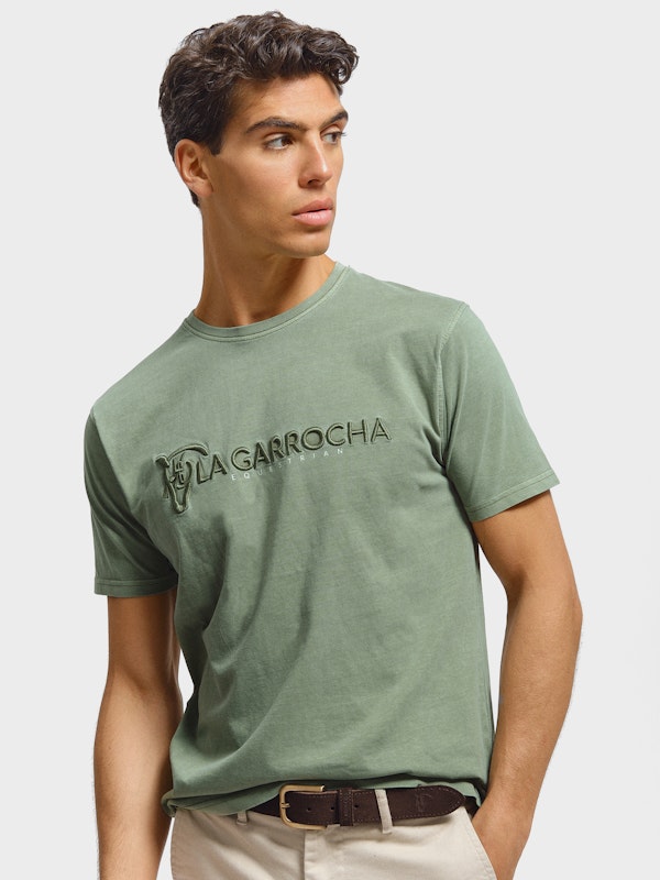 T-shirt equestre Wash | Salvia